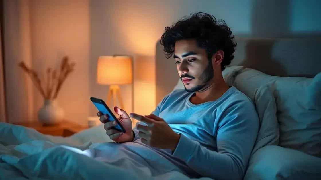 Impact of technology on sleep quality