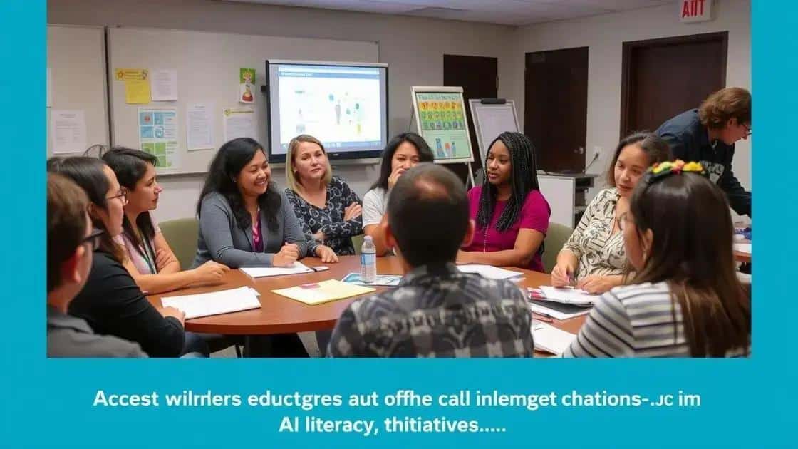 Challenges in implementing AI literacy initiatives