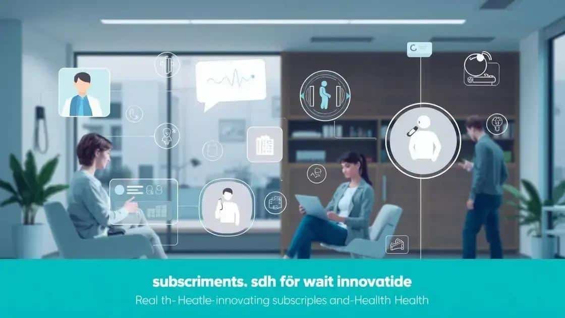 Future predictions for subscription health models