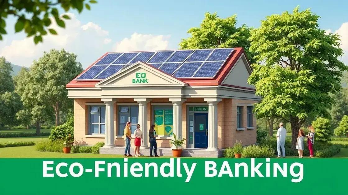 Sustainability in banking practices