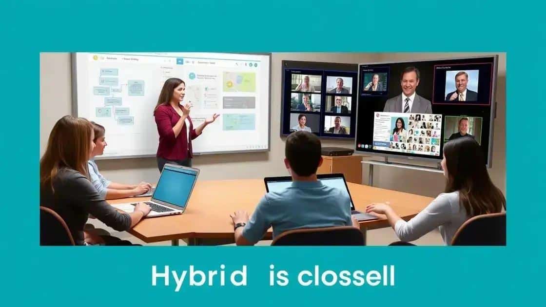 Key strategies for effective hybrid teaching