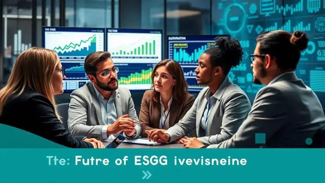 Future outlook for ESG investments