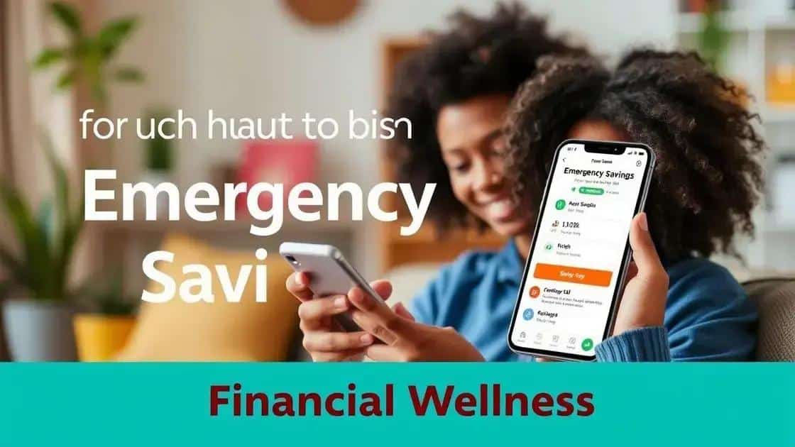 Current trends in emergency savings