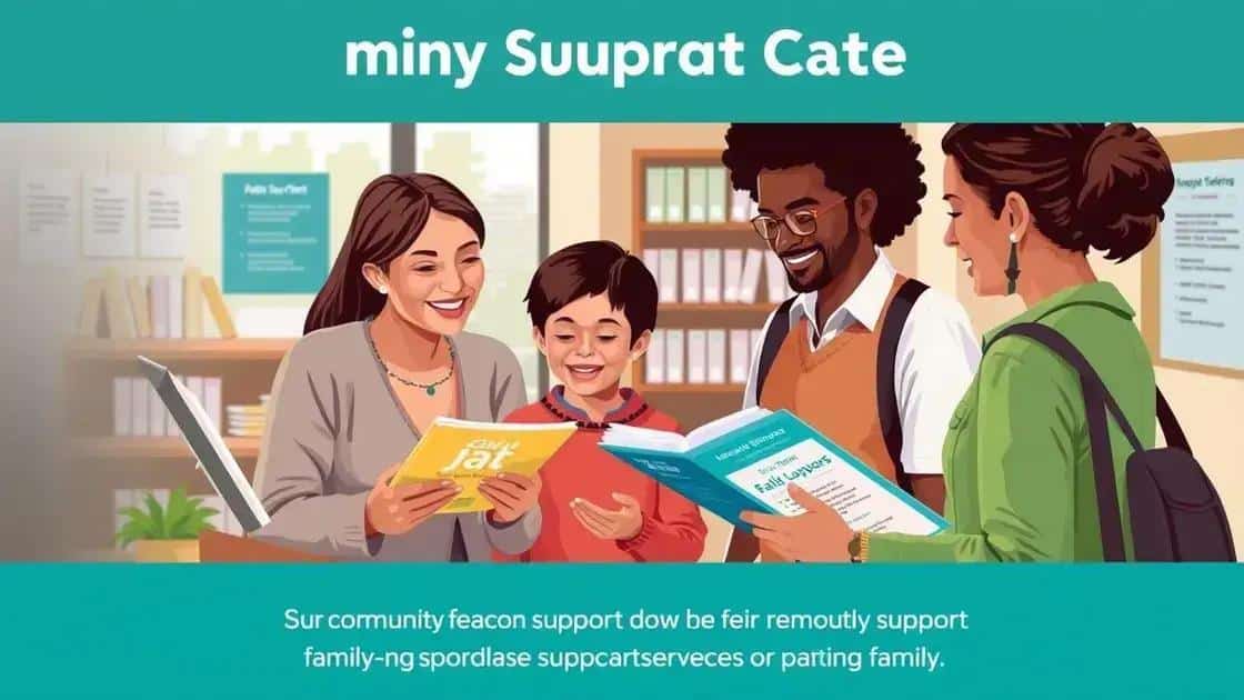 How to access family support services
