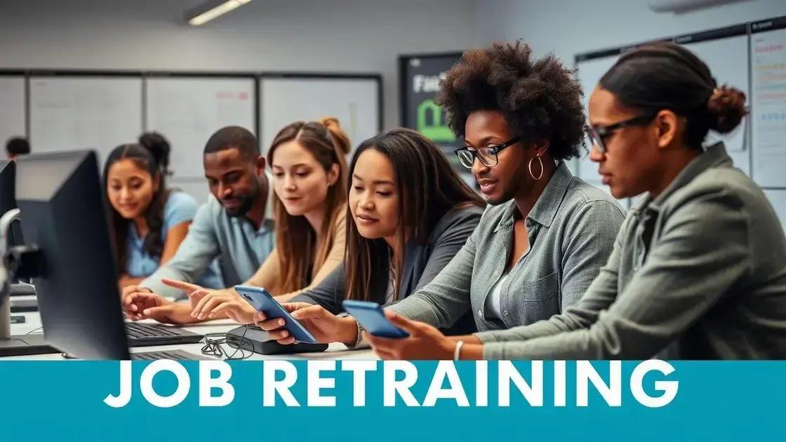 Key benefits of job retraining programs