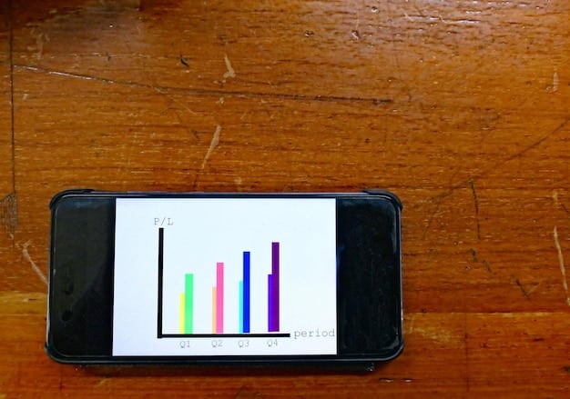 A close-up of a smartphone screen showing data usage statistics over the past month. The display highlights which apps have consumed the most data, with video streaming apps at the top. A notification warns the user about nearing their data limit.