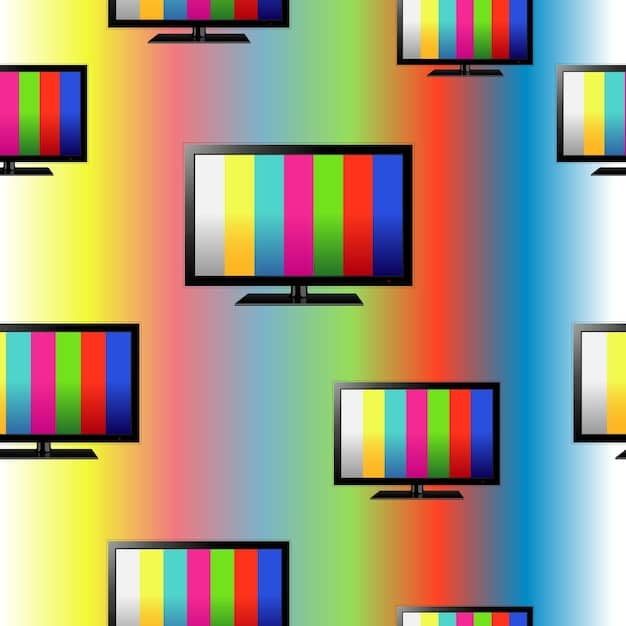 A split-screen displaying the interfaces of various streaming services, each with different color schemes and content offerings. On one side, there are interfaces of well-established platforms, and on the other side, there are interfaces of newer, lesser-known services. The screens are filled with movie posters and TV show thumbnails.