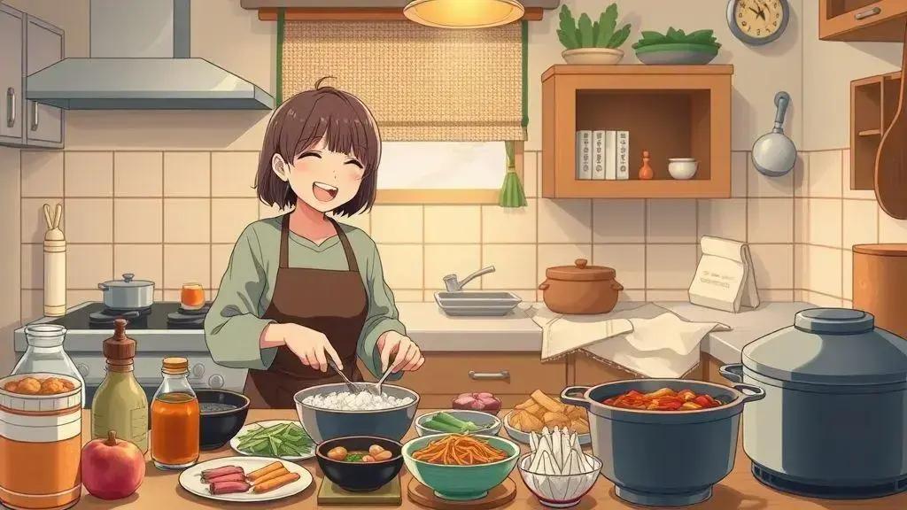 How Korean cuisine shapes character relationships