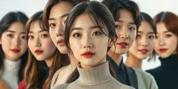 Korean beauty standards seen in K-drama characters