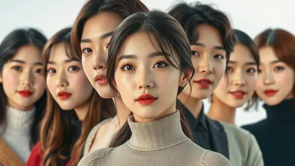 Korean beauty standards seen in K-drama characters