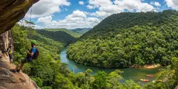 Aventuras radicais em paisagens brasileiras exuberantes