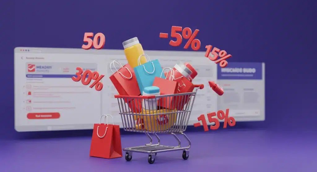 Descontos Progressivos: Economize até 15% em Suas Compras Online