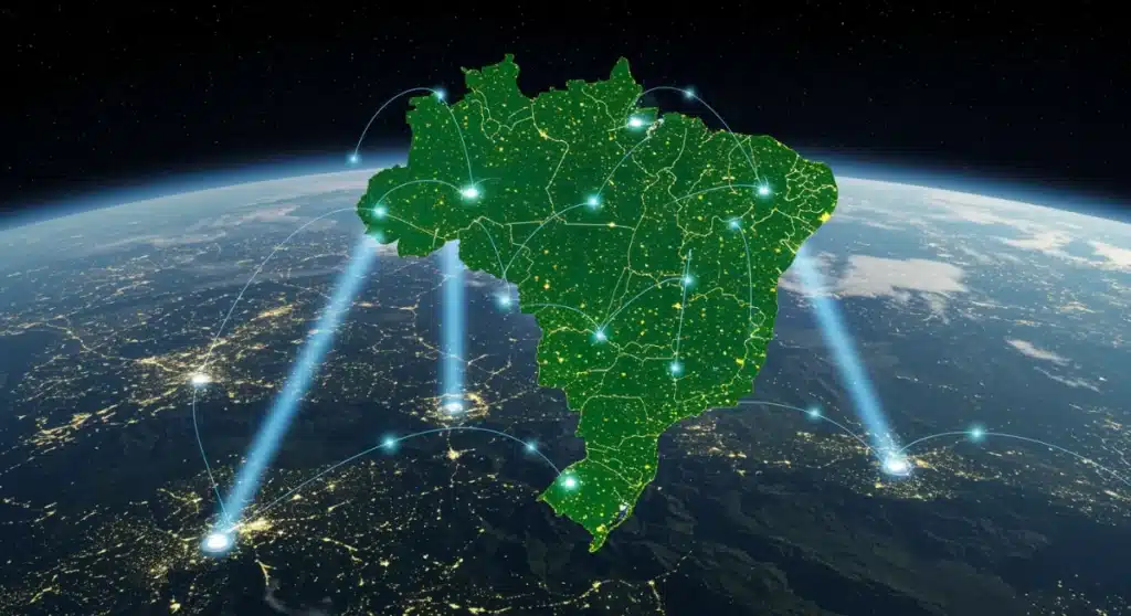 Satélites de Baixa Órbita: Internet de Alta Velocidade no Brasil até 2028