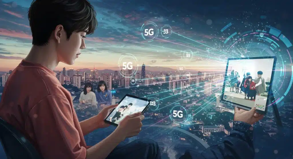 Internet 5G no Brasil e K-Dramas: Impacto no Consumo até 2026