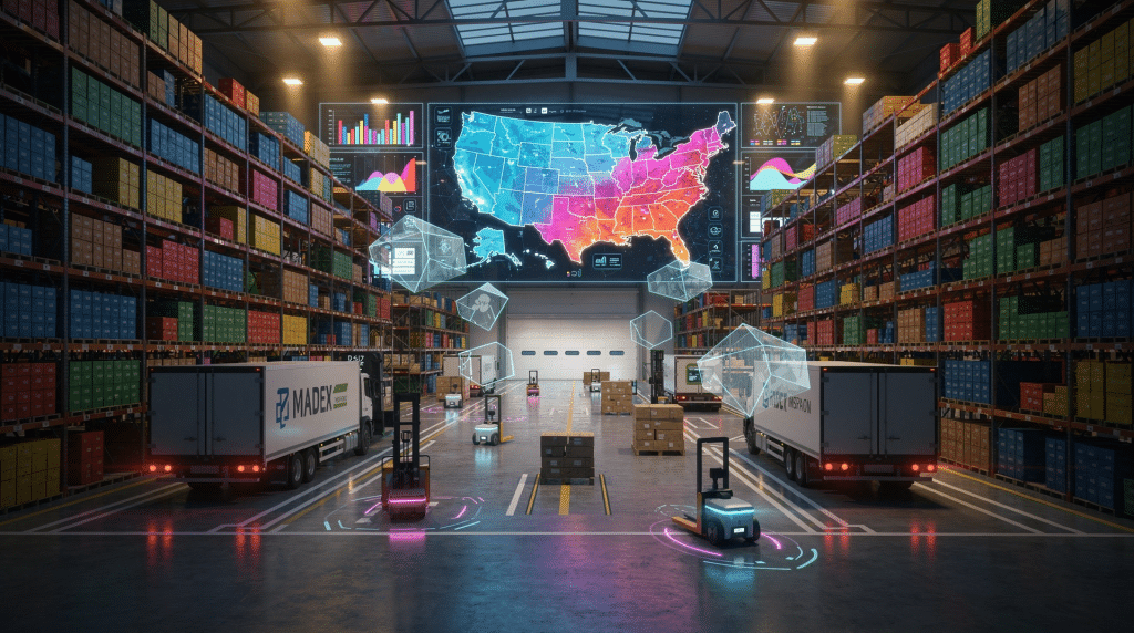 AI in Supply Chain: Boost Logistics by 15% for US Retailers