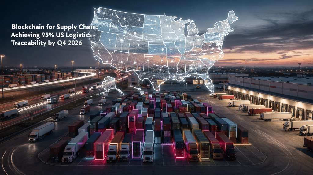 Blockchain for Supply Chain: Achieving 95% US Logistics Traceability by Q4 2026