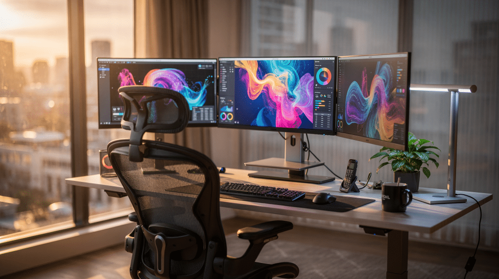 Home Office Monitors: Reviewing the 3 Best Ergonomic Displays for Productivity in 2026