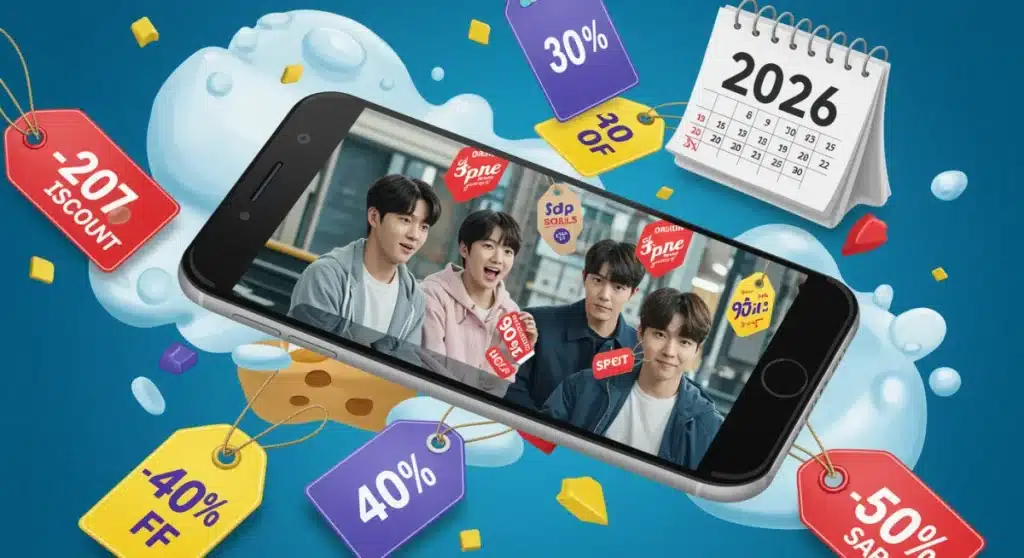 Melhores Plataformas de K-Drama: Descontos de até 40% em 2026