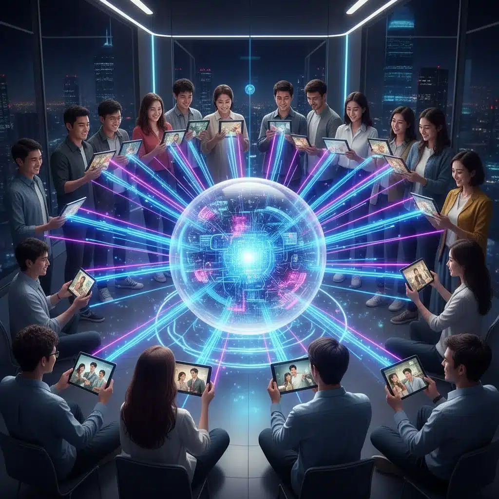 Global K-drama audience engagement analyzed by AI technologies